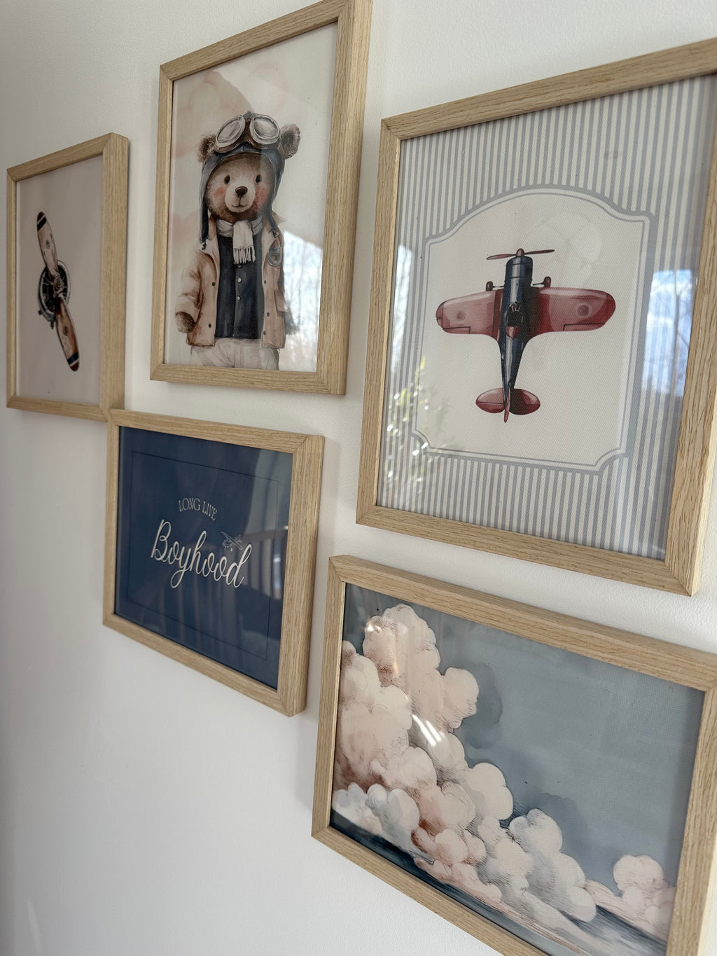 Ensemble Montgolfière & Petit Aviateur