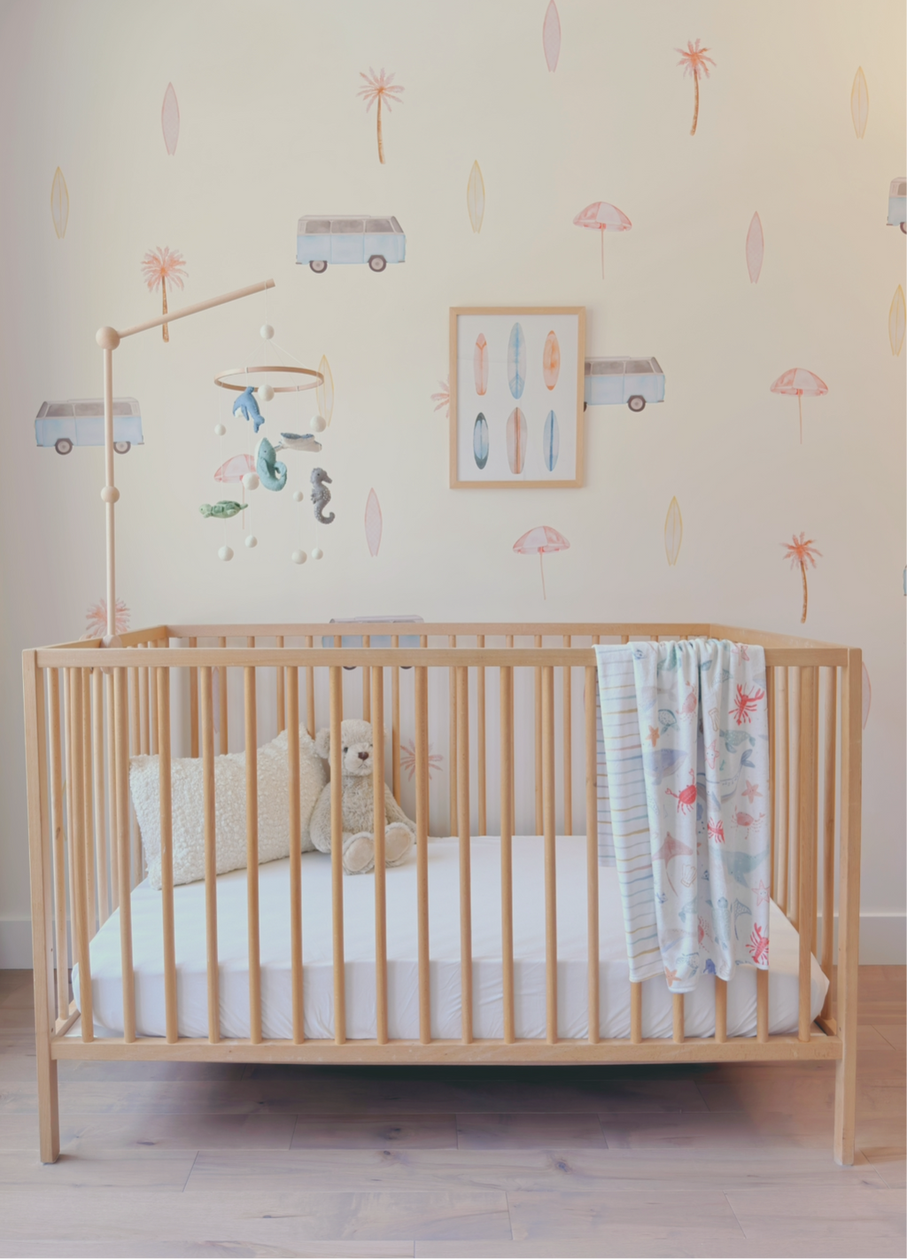 Beach Bum Set — Pastel Colors & Retro Surf Spirit