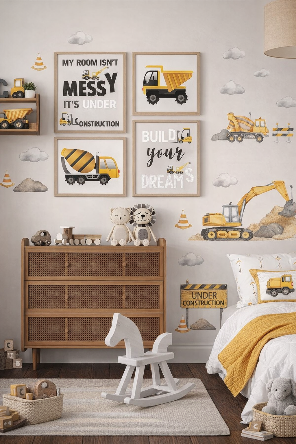 Ensemble Chantier de construction